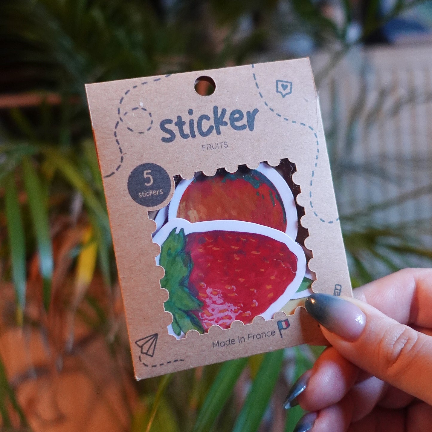 Lot de Stickers Fruits