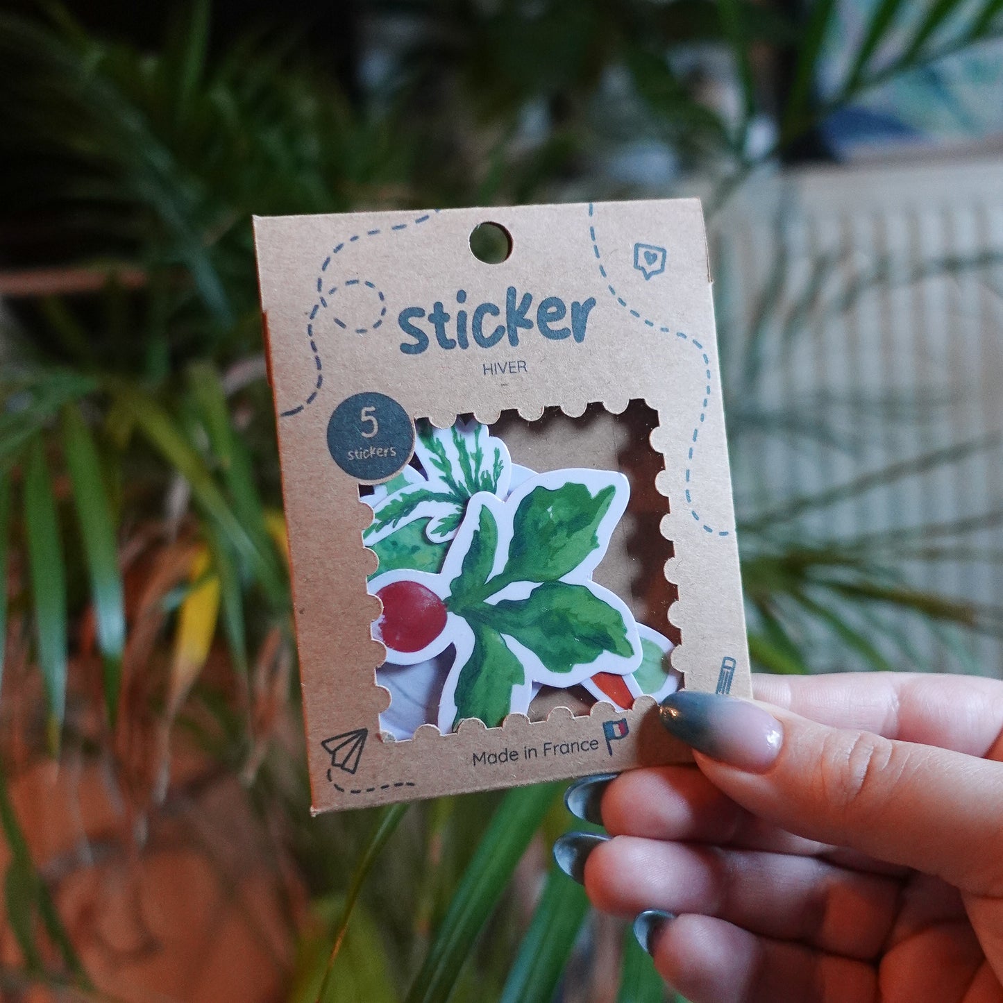 Lot de Stickers Hiver