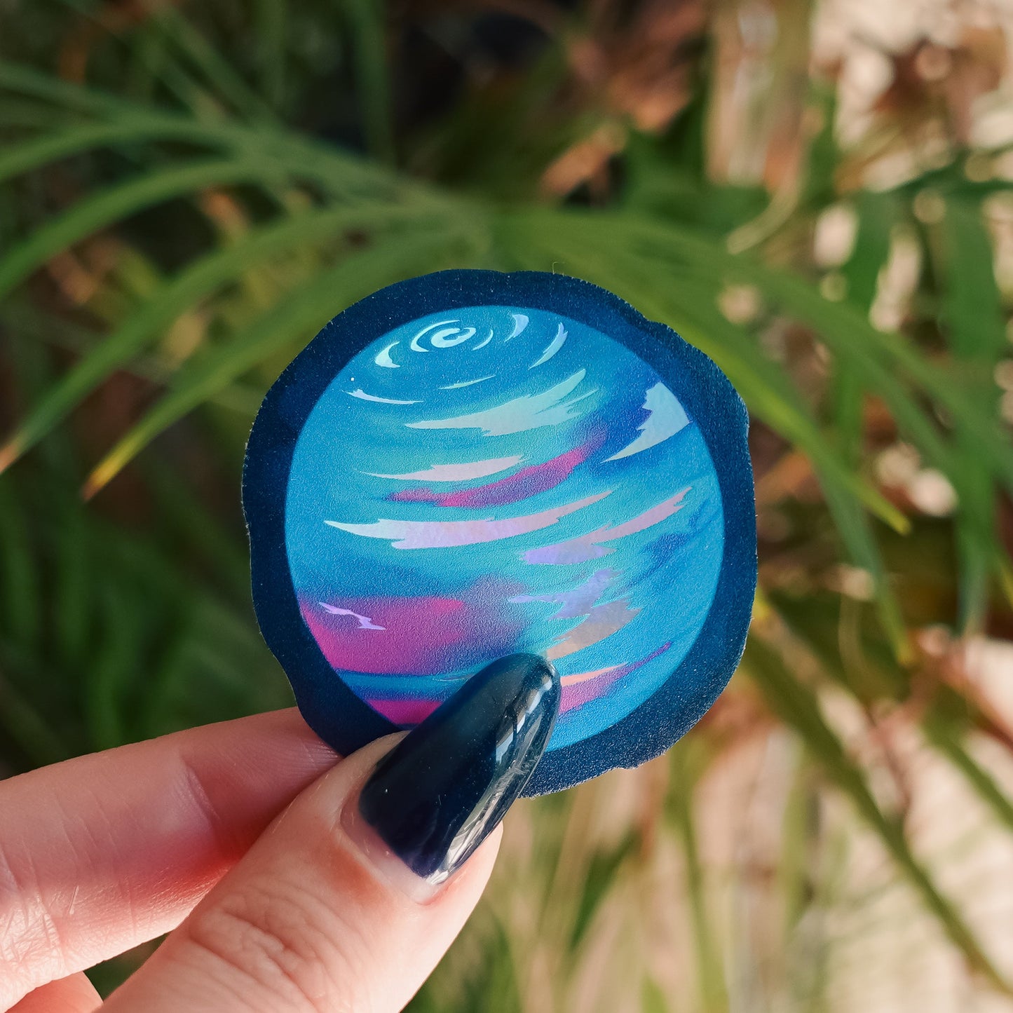 Holo Mountain Sticker